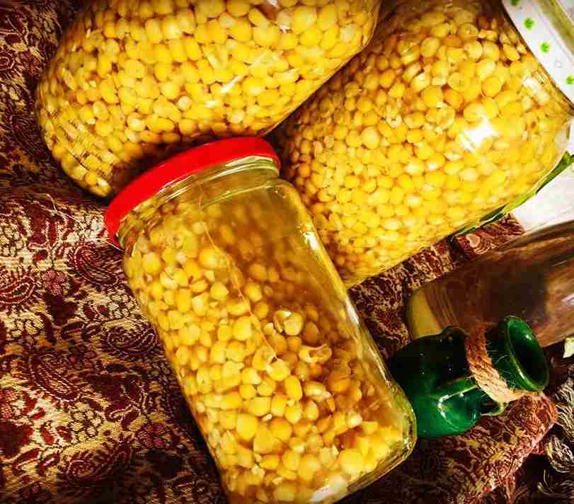 تصویر 4 از کنسرو ذرت خانگی تازه و خوش طعم طبیعی
